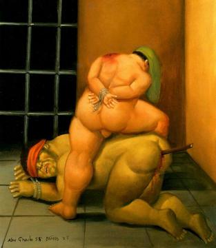 Abu Ghraib 55 Artwork by Fernando Botero