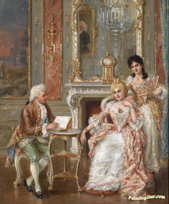 By The Fireside Artwork by Heinz Pinggera