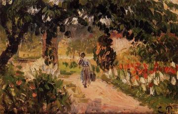 Garden at Eragny Artwork by Camille Pissarro