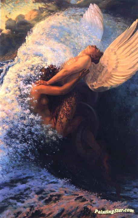 Spleen And Ideal Artwork by Carlos Schwabe