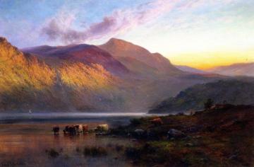 Stronachlacher Artwork by Alfred de Breanski, Sr.