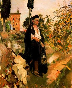 L'ermità de San Blai Artwork by Joaquin Mir Trinxet