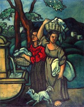 Laundresses Artwork by Francis Picabia