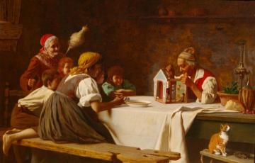 The Puppet Show Artwork by Pietro Saltini