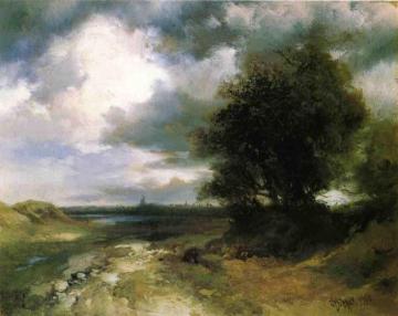 East Moriches Artwork by Thomas Moran