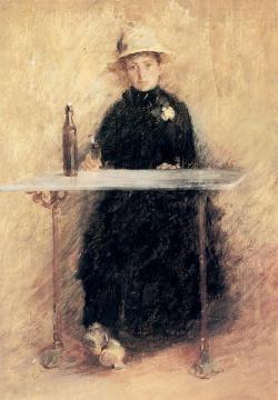 Portrait of Madame Baudy Artwork by Theodore Robinson