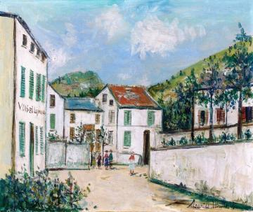 The Village Artwork by Maurice Utrillo