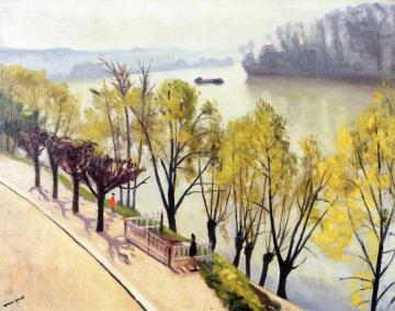 Spring at La Frette Artwork by Albert Marquet