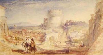 Rome, The Tomb of Cecilia Metalla Artwork by Joseph Mallord William Turner
