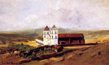 Santa Barbara Mission Artwork by William Keith
