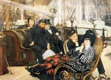 The Last Evening Artwork by James Tissot