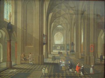 Interior of a Church Artwork by Pieter Neefs the Elder