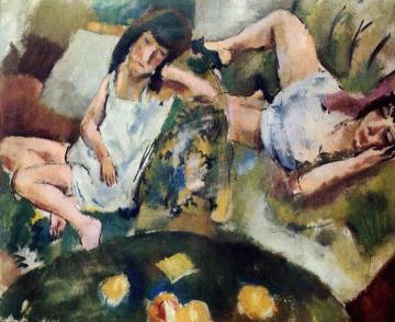 Siesta Artwork by Jules Pascin