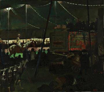 The Circus Artwork by Sir William Orpen