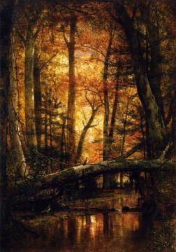Woods Of Ashokan Artwork by Thomas Worthington Whittredge