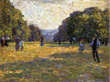 Le Parc Monceau Artwork by Henri Lebasque