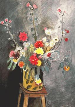Bouquet of mixed flowers Artwork by Henri Matisse