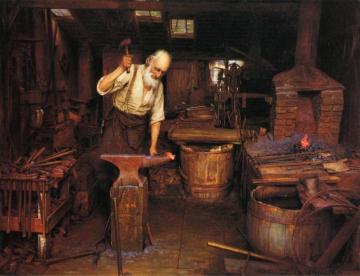 The Blacksmith Artwork by Jefferson David Chalfant