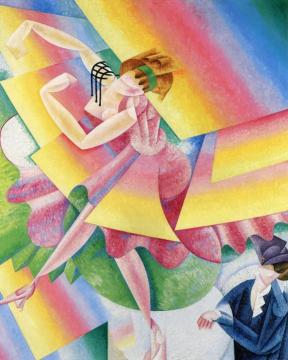 Dancer Artwork by Gino Severini