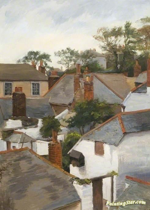 Roofscape Artwork by Albert Ranney Chewett