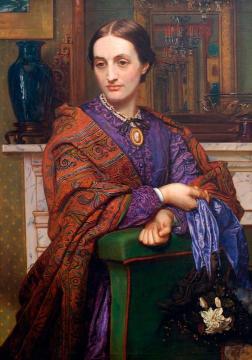 Portrait of Fanny Holman Hunt Artwork by William Holman Hunt