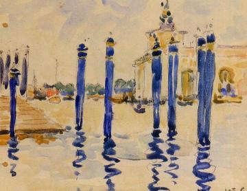 La Donana, Venice Artwork by Henri Edmond Cross