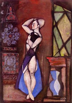 Woman Artwork by Béla Kádár