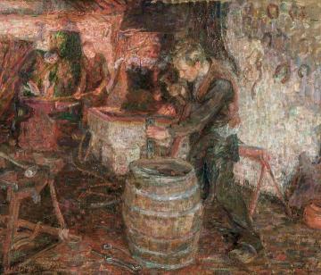 Les Tonneliers Artwork by Jenny Montigny