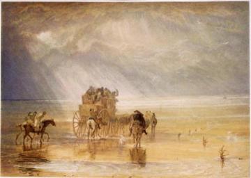 Lancaster Sands Artwork by Joseph Mallord William Turner