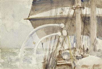 In the North Sea Artwork by Henry Scott Tuke