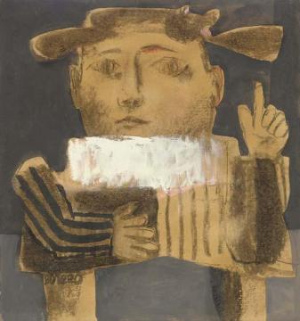 El bufon Artwork by Fernando Botero