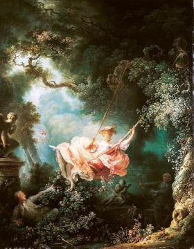 The Swing Artwork by Jean Honore Fragonard