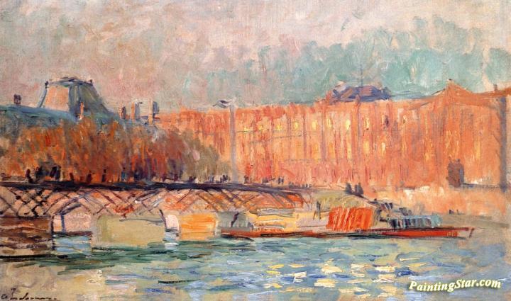 The Pont des Arts, Paris Artwork by Henri Lebasque
