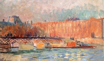 The Pont des Arts, Paris Artwork by Henri Lebasque
