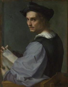 Portrait of a Young Man Artwork by Andrea del Sarto
