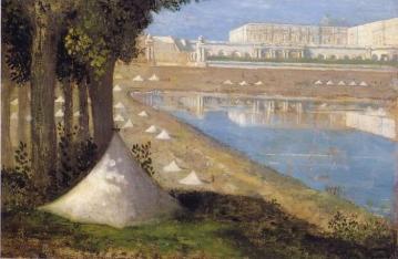 Vue Sur Le Château De Versailles Et L’orangerie Artwork by Pierre Puvis de Chavannes
