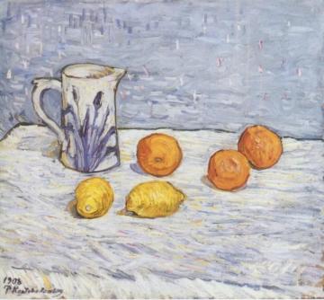 Oranges Artwork by Pyotr Konchalovsky