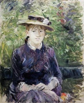 Portrait of Paule Gobillard Artwork by Berthe Morisot