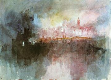 The Burning of the Houses of Parliament Artwork by Joseph Mallord William Turner