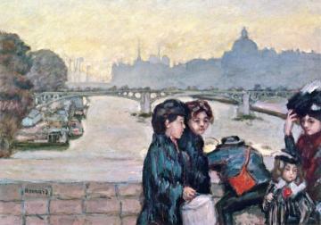 The Bridge Artwork by Pierre Bonnard