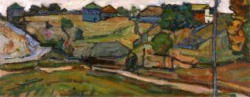 Village, Ukraine Artwork by Abraham A. Manievich