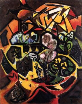 Tree in Flower Artwork by Andre Masson