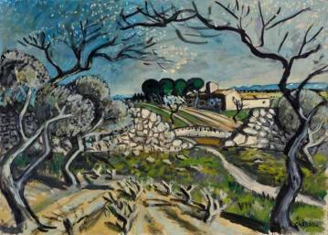 In Provence Artwork by Auguste Chabaud