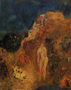 Bathers Artwork by Odilon Redon