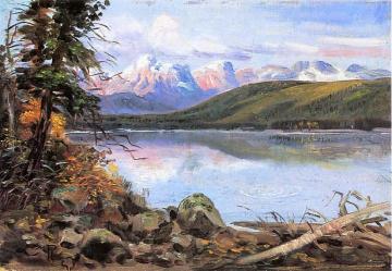 Lake McDonald Artwork by Charles Marion Russell