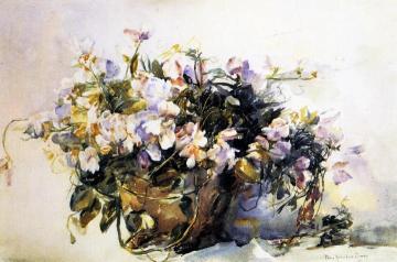 Sweet Peas Artwork by Emma Richardson Cherry