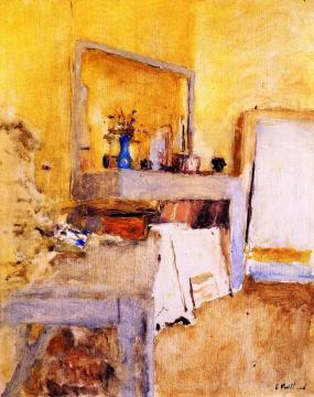 Vuillard's Room at the Château des Clayes Artwork by Edouard Vuillard
