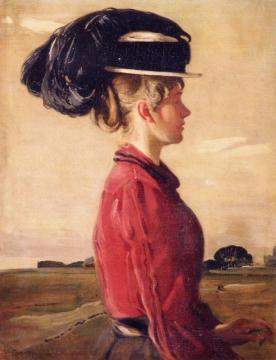 Mrs. Stafford of Paradise Row Artwork by Sir William Nicholson