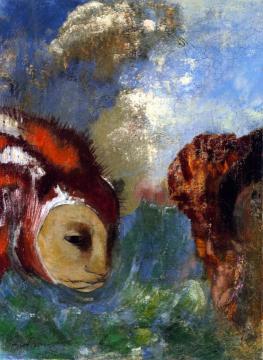 Angelica and the Dragon Artwork by Odilon Redon