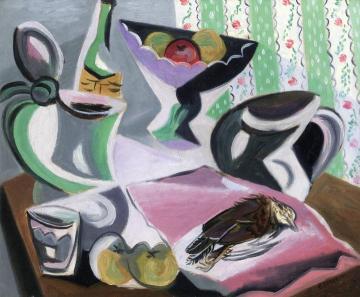 Still Life With Bird Artwork by Gino Severini